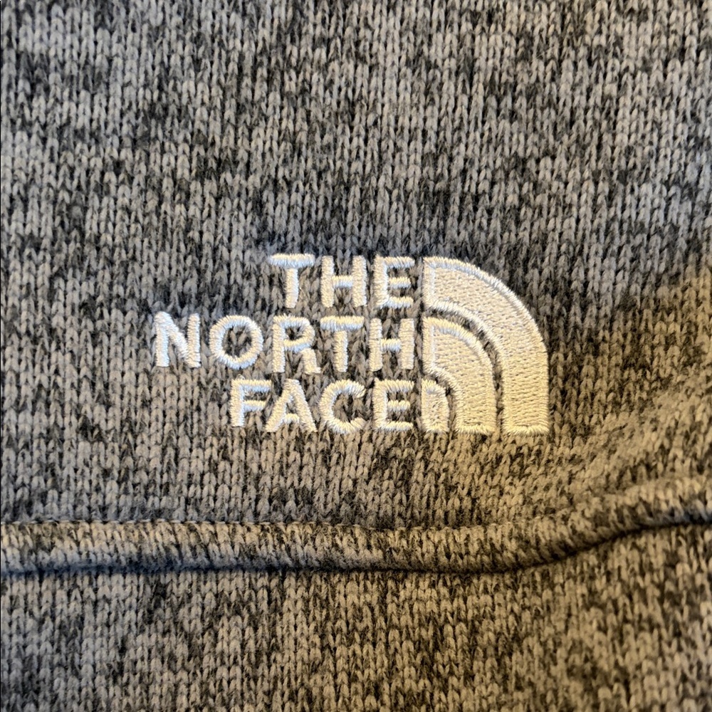 NWT— The North Face Heather Gray Fleece —XXL - Picture 6 of 8